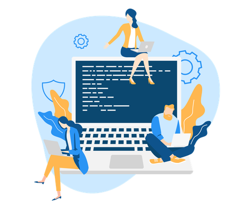 Working Hours Illustration